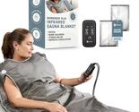 Lifepro BioRemedy Plus Infrared Sauna Blanket - Regular Grey (Open Box) - $50.37