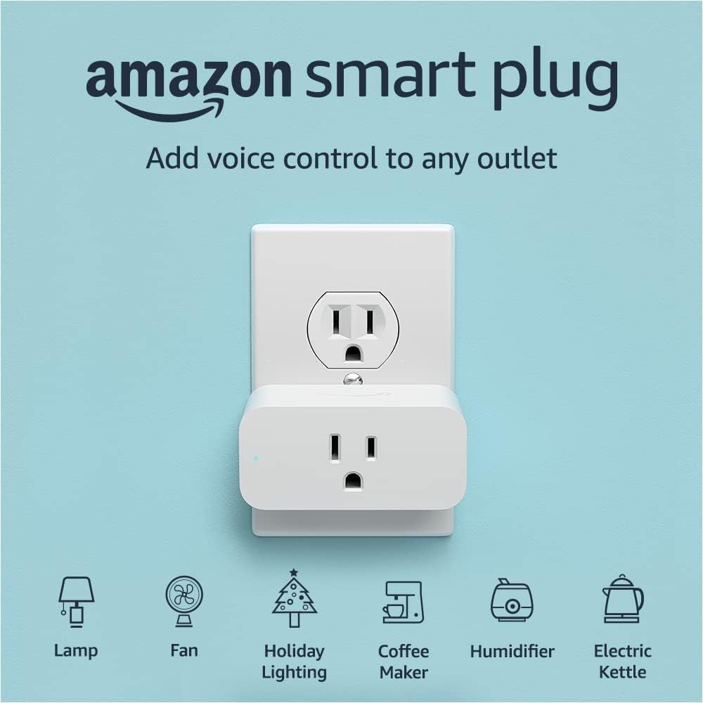 Amazon Smart Plug | Works With Alexa | Simple Setup, Endless Possibilities - $39.95