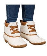 Skechers USA Women’s Pond-Sherpa Snuggle Boot – Natural, Size 7 - $59.40