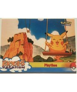 Topps Pokemon Card PIKACHU&#39;S VACATION Playtime - Pikachu Movie Animation... - £4.58 GBP