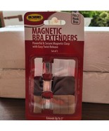 NEW Set of 3 Magnetic Bra Extenders  With Elastic Band extends up to 3&quot; - $6.73