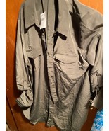 Motherhood Maternity Collared Shirt Dress w/Tie Detail Olive *New w/Tags... - $27.15 CAD