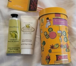 Crabtree & Evelyn Citron Honey Coriander Gift Set Hand Recovery Therapy Cream - $33.20