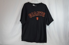 San Francisco Giants Bank of America Baseball T-Shirt Men&#39;s XL Delta Cotton Blk - £19.16 GBP