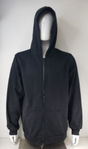 Full-Zip Hoodie Fleece Jacket Long Sleeve Casual Sweatshirt  L SKU #0498840 - £26.88 GBP
