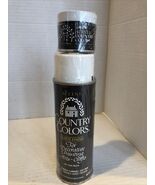 Vintage 1988 Accent Country Colors Matt Finish Soft Black Spray Can&amp; Acr... - $27.93 CAD