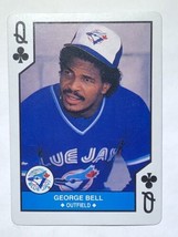 George Bell 1990 MLB All Stars Playing Card Toronto Blue Jays Baseball Card - £0.93 GBP