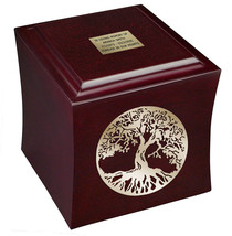 Tree of Life Hand Made Urn For Ashes , Adult Cremation Urn, Pet urn, Unique urn - £130.42 GBP+