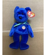 1998 TY BEANIE BABY BLUE CLUBBY BEAR   {T4) - £34.67 GBP
