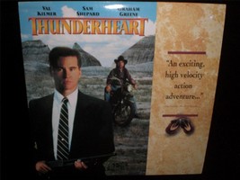 Laserdisc Thunderheart 1992 Val Kilmer, Sam Sheppard, Graham Greene - £11.79 GBP