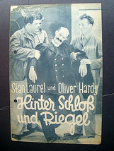 Laurel And Hardy: (Early 1930,S Paper Movie Programs) Very Rare - $296.99