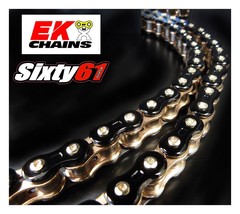 Black Gold EK MXR3D 520 MX Motorcycle Chain 150 Links Tensile Strength 8650 lbs - £113.92 GBP
