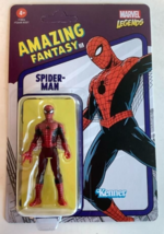 New Hasbro F3821 Marvel Legends Retro Amazing Fantasy SPIDER-MAN 3.75&quot; Figure - £16.99 GBP