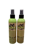 Love Peace &amp; The Planet By TIGI Cherry Almond Firm Hairspray Free UR Mind Lot 2 - £36.76 GBP