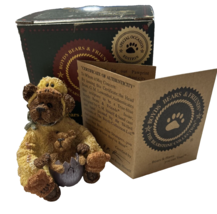 Boyds Bears Figurine 81500 Alouysius Quackenwaddle Lil Crackles 2000 Spe... - $9.00