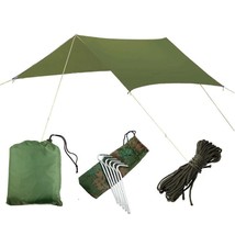 3mx3m Beach Waterproof Anti-UV Tent Outdoor Camping Climbing Survival Tarp - £35.55 GBP