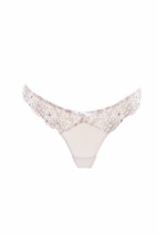 L&#39;agent By Agent Provocateur Womens Thongs Elegant Floral White Size S - £30.63 GBP
