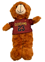 Plush Lebron James Cleveland Cavaliers Brown Bear 12 Inch Forever Collec... - £9.67 GBP