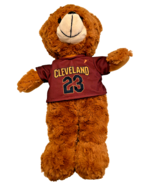 Plush Lebron James Cleveland Cavaliers Brown Bear 12 Inch Forever Collec... - £9.56 GBP