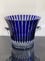 Vintage Akja Castille Cobalt Blue Ice Bucket - £237.19 GBP