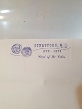 1973 Bicentennial Letterhead NORTH STRATFORD N.H. &quot;Land of the Cohos&quot; UN... - $5.90