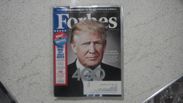 Forbes Oct 19 2015 Donald Trump The Forbes 400 Money Politics, good cond... - £10.97 GBP