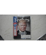 Forbes Oct 19 2015 Donald Trump The Forbes 400 Money Politics, good cond... - £11.00 GBP