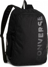Converse Speed 3 Backpack 10017273-001 Black 24 Liters - $25.47