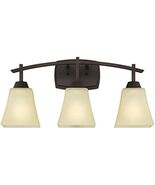 Westinghouse Lighting 6307500 Midori Three-Light Indoor Wall Fixture, Fi... - $116.91 CAD