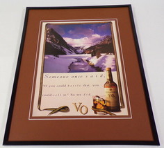 1992 Seagram&#39;s V.O. Framed 11x14 ORIGINAL Advertisement - $34.64
