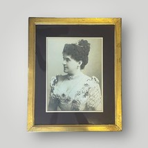 Ancien Marcella Sembrich Opéra Soprano Signé B&amp;w Photo Orné Cadre 1897 - £457.66 GBP