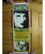 Pierre Fox Affiche Totally Brûlé Visage Shot Mans Ruine Records Frank Kozik - $122.54 CAD