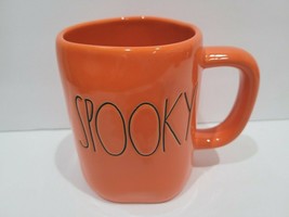 New RAE DUNN Halloween LL &quot;SPOOKY&quot; Orange Mug  - $21.77