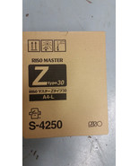 Riso OEM Z-Type S4250 A4 Master - $2,134.59 MXN