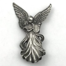 Angel Pewter Vintage Pin By Spoontiques Numbered - £7.95 GBP