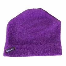 Vintage 90s Purple Bula Beanie Made in USA Ski Winter Hat Retro Classic Skiing - £19.95 GBP