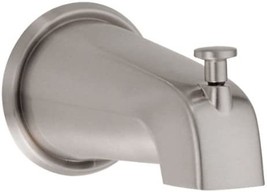 8-Inch Wall Mount Tub Spout With Diverter, Brushed Nickel, Danze D606425Bn. - £67.91 GBP
