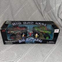 Kentoy 30235; Big Bad 4x4s Set; 2x Monster Trucks &amp; Figures New - $30.35