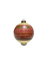 Vintage Hallmark Christmas Keepsake Ornament Grandfather 1981 Ball Bulb - £7.07 GBP