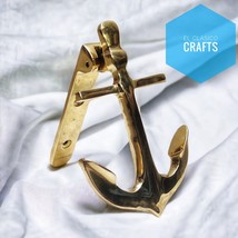 Antique Brass Anchor Door Knocker Vintage Marine Ship Anchor Nautical Do... - £30.27 GBP