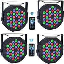 Stage Lights 36 Led Par Lights Rgb Stage Lighting Uplights 7 Modes Dj, 4... - $72.96