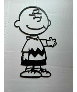 Charlie Brown Metal Word Art - Peanuts Gang - Black - 12 1/2&quot; tall - $24.68