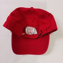 '47 University Of Utah Men's Red Hat Cap Back Strap With Buckle image 14
