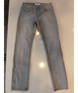 VGS Denim Skinny Stretch Gray Jeans Denim Mid Rise Women’s Size 6 Embell... - €14,25 EUR