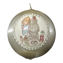 Vintage Hallmark Betsey Clark Christmas 1976 Ornament 2.5 Inch Satin Ball - $7.99