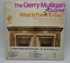 Gerry Mulligan What Is There To Say? Promo Album LP Vinyl Record - £11.72 GBP