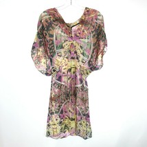Womens Size 6 Leifsdottir Anthropologie Pure Silk Abstract Print Mini Dress - £25.84 GBP