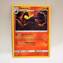 Pokemon Salazzle Guardians Rising 16/145 Rare Stage 1 Fire TCG Card - £0.90 GBP