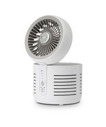 Crane 2-in-1 Air Purifier and Desk Fan, Fan and Air Purifier Combo Ideal... - $23.90