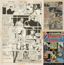 1973 Action Comics #422 Original Art Human Target ORIGIN Dick Giordano Len Wein - £236.85 GBP